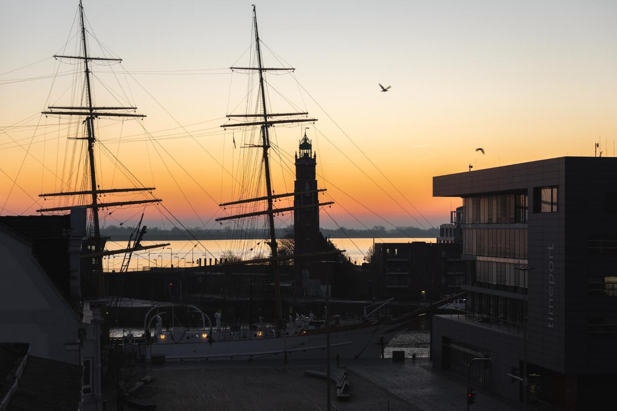 Koje Neun I Apartment Im Zentrum Mit Hafenblick Bremerhaven Exteriér fotografie